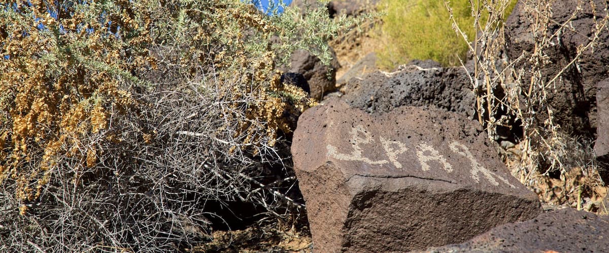 Petroglyph National Monument which includes tranquil scenes