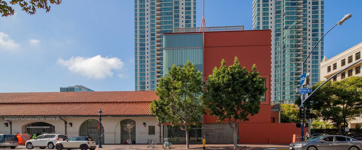 Museum of Contemporary Art San Diego featuring a city