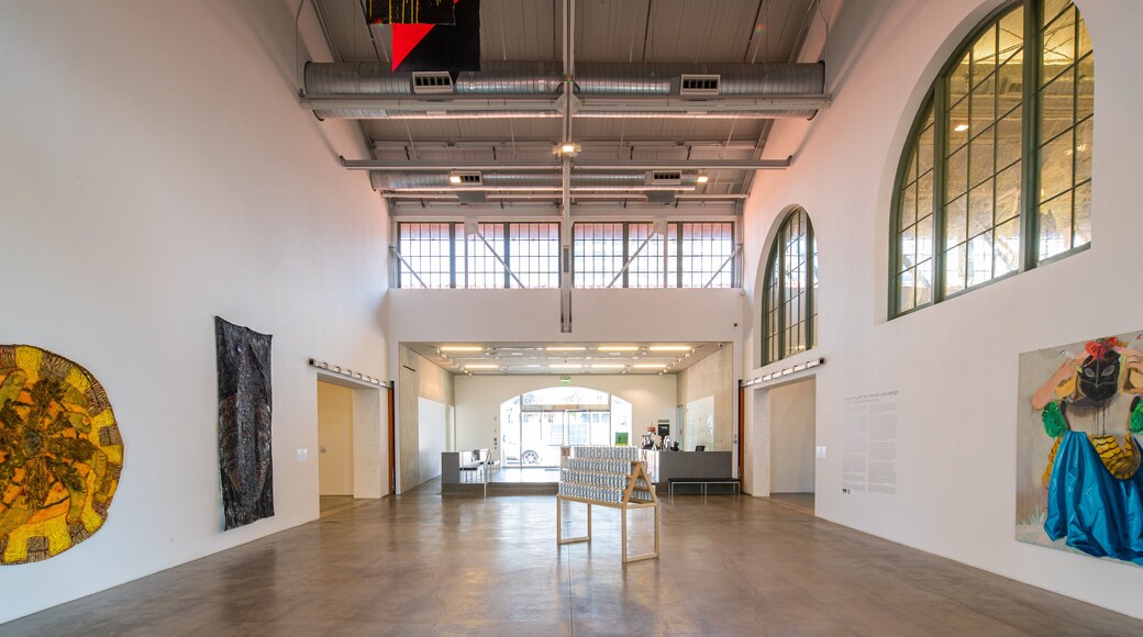 Museum of Contemporary Art San Diego showing interior views and art