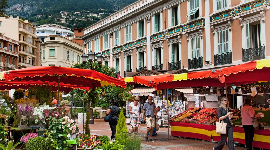 Marche de la Condamine on avenue St-Charles Monte Carlo Monaco French Riviera Cote D'Azur