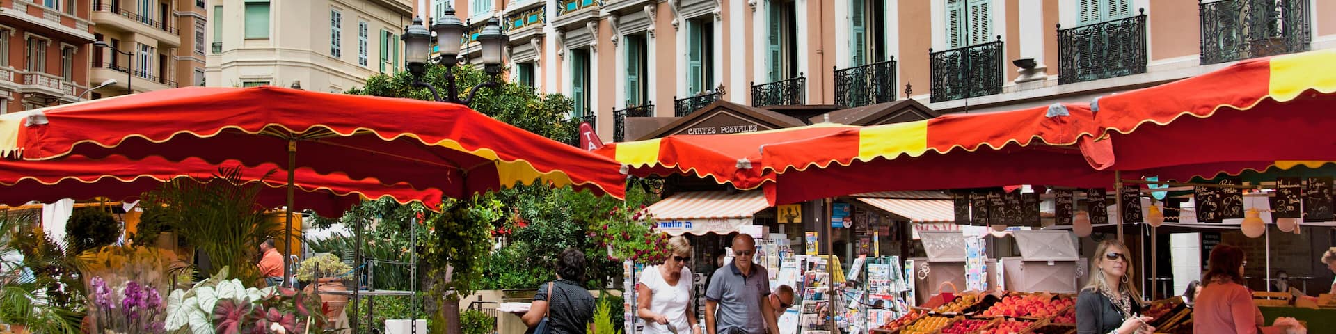 Marche de la Condamine on avenue St-Charles Monte Carlo Monaco French Riviera Cote D'Azur