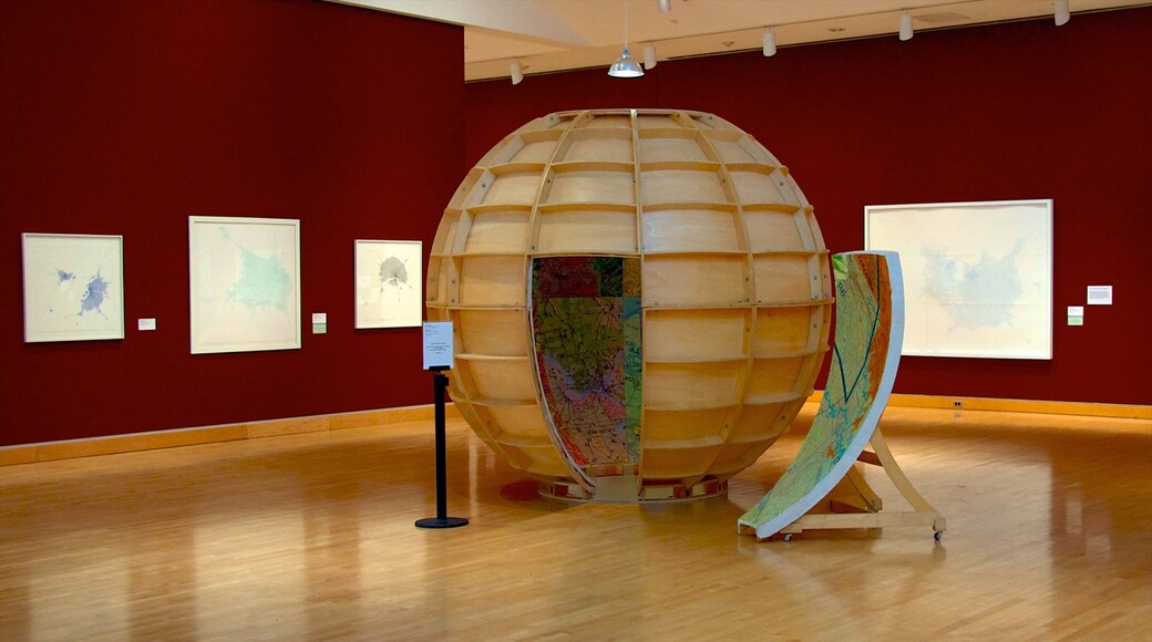 Kemper Museum of Contemporary Art which includes art and interior views