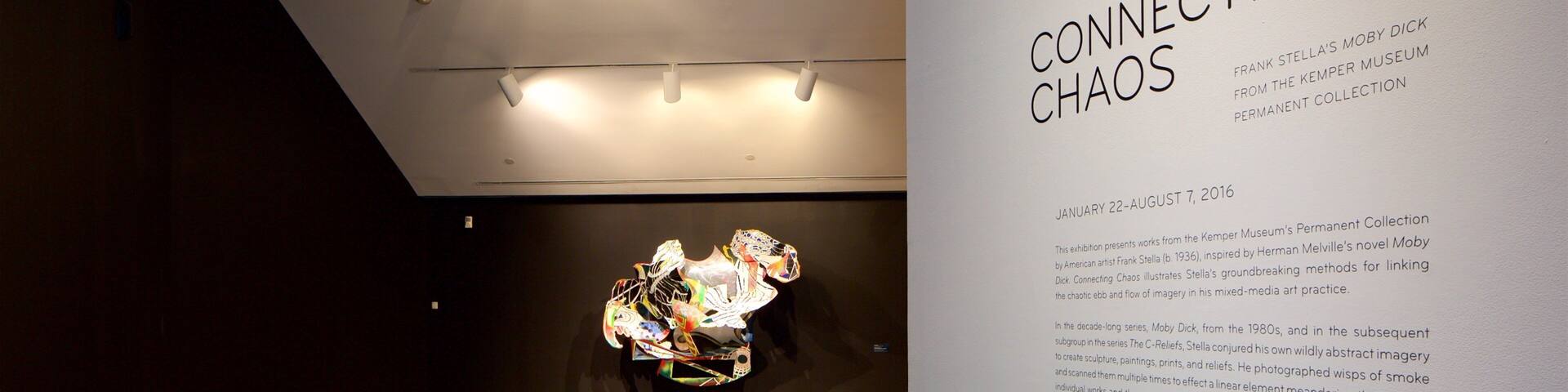 Una exposición de arte titulada 'Connecting Chaos' en el Kemper Museum.
