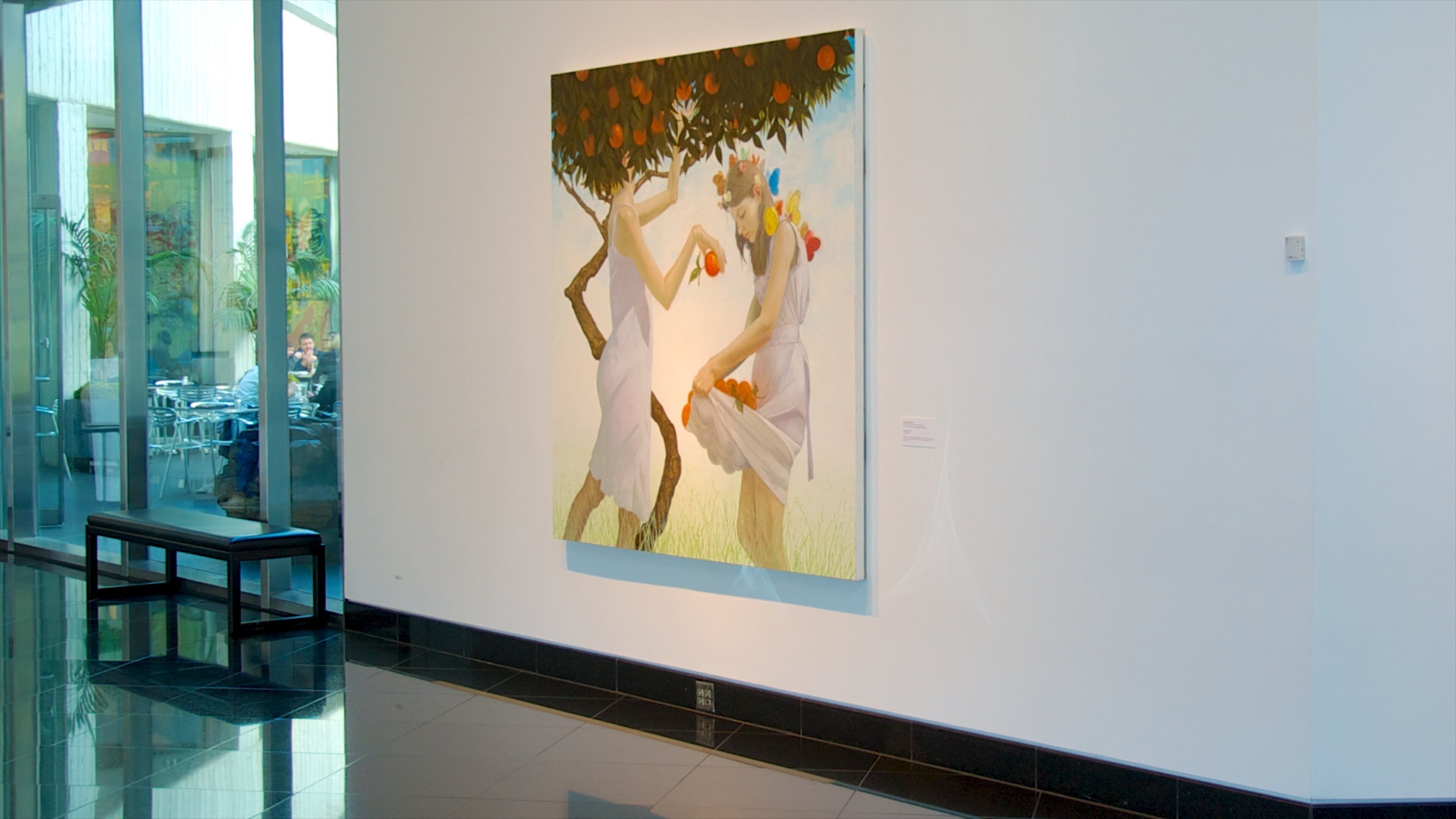 Kemper Museum of Contemporary Art featuring art and interior views