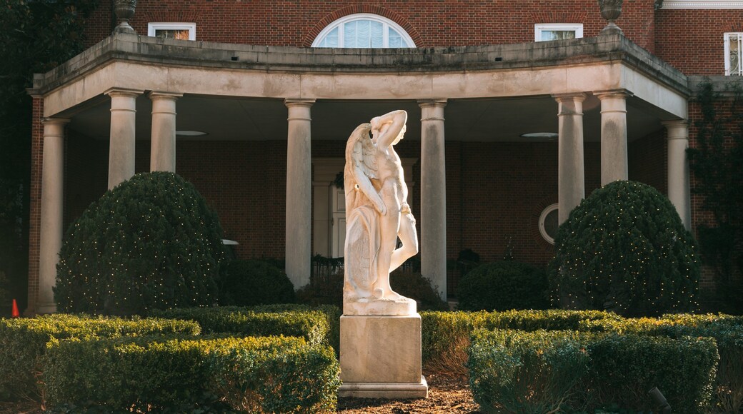 Hillwood Estate, Museum & Gardens which includes a statue or sculpture and a garden
