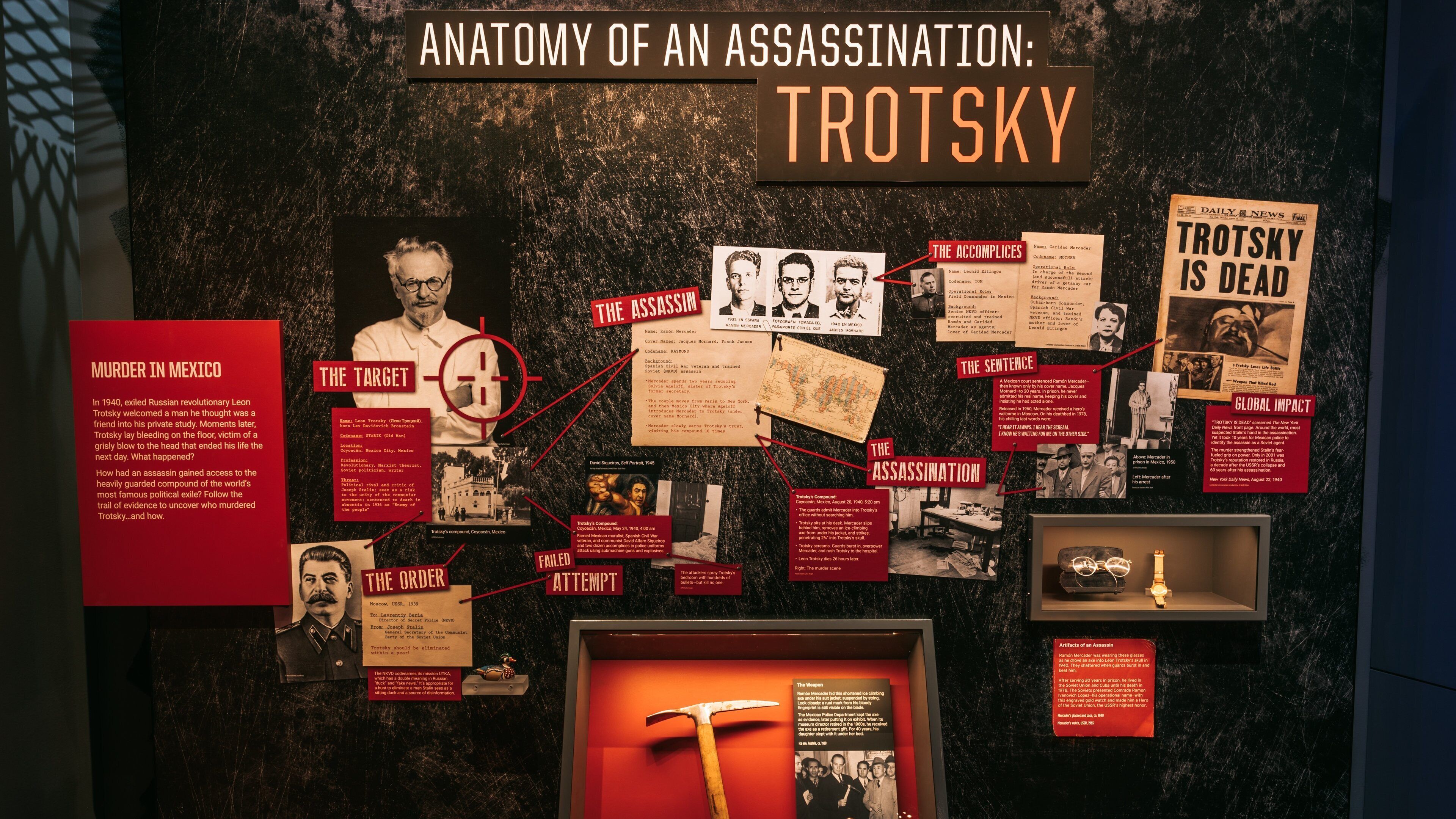 International Spy Museum which includes signage