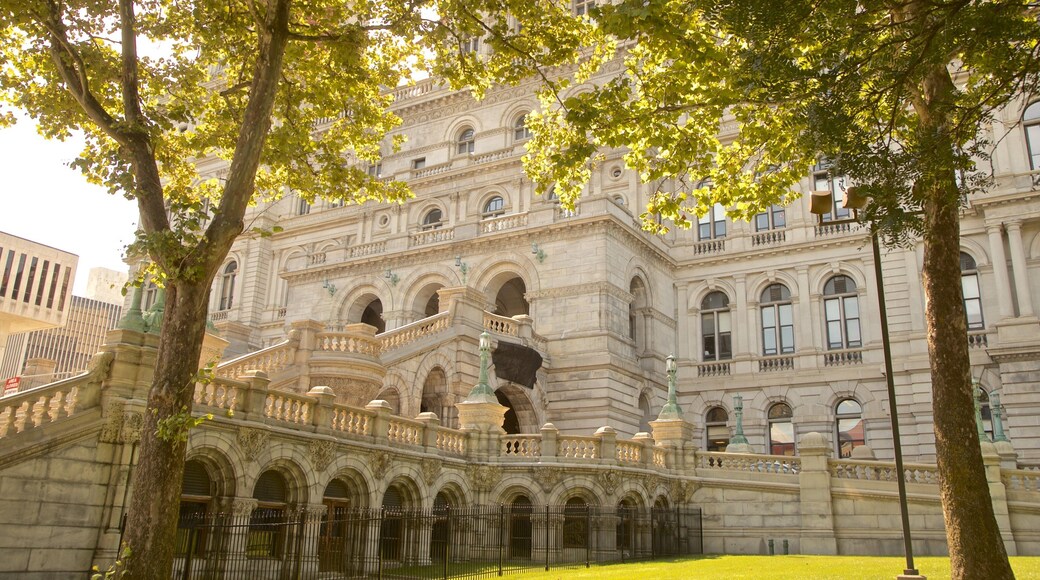 New York State Capitol Building which includes heritage architecture
