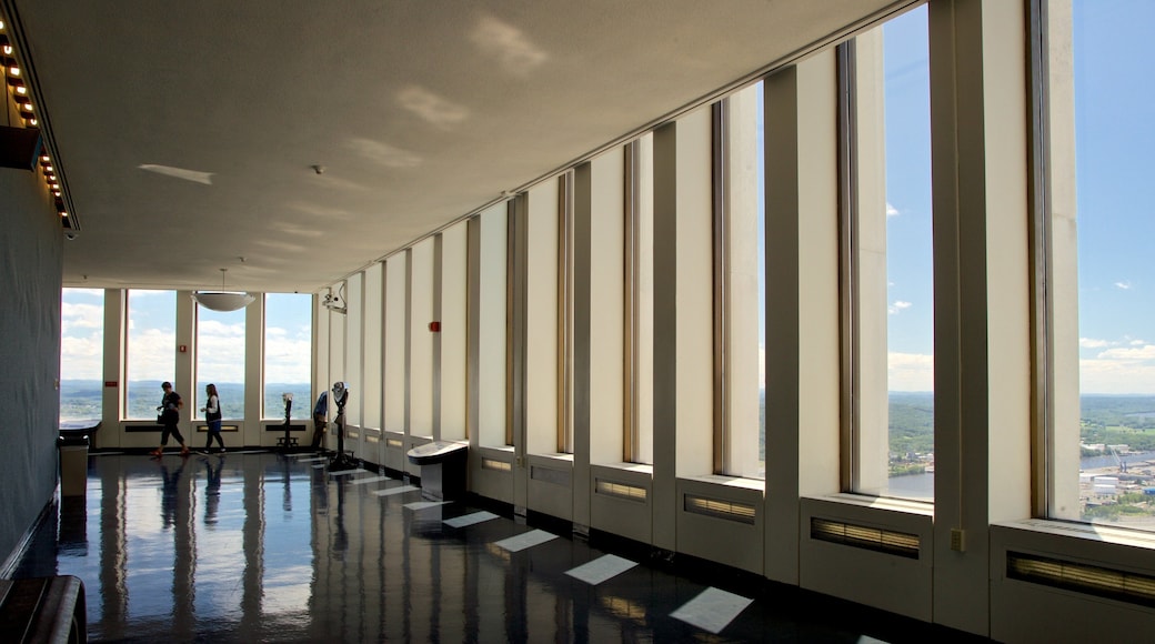 Corning Tower featuring interior views and views