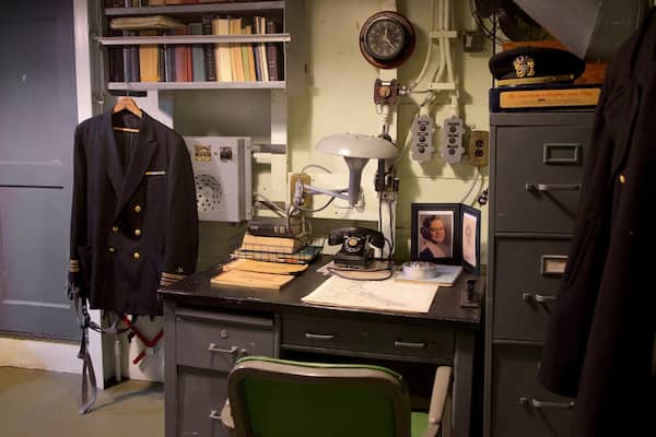 USS Slater mit einem MilitÀrisches und Innenansichten