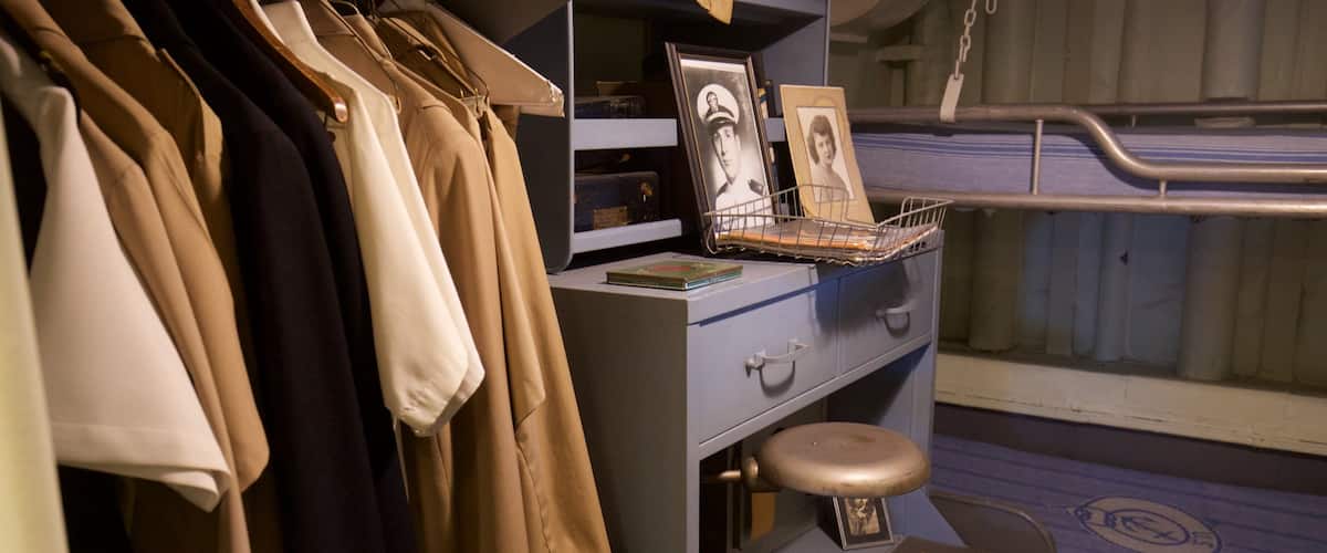 USS Slater showing interior views