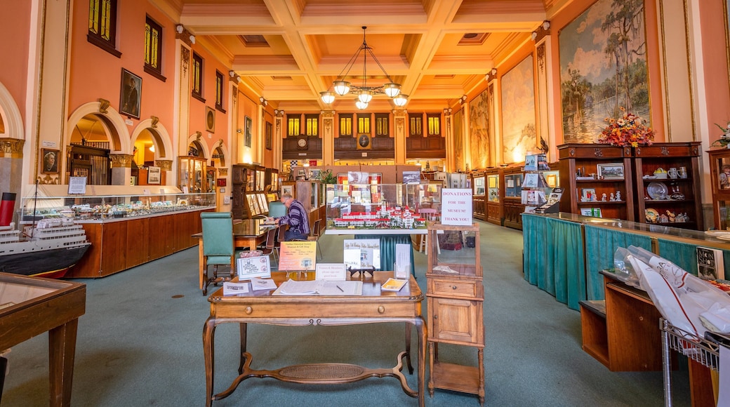 Halifax Historical Museum which includes interior views