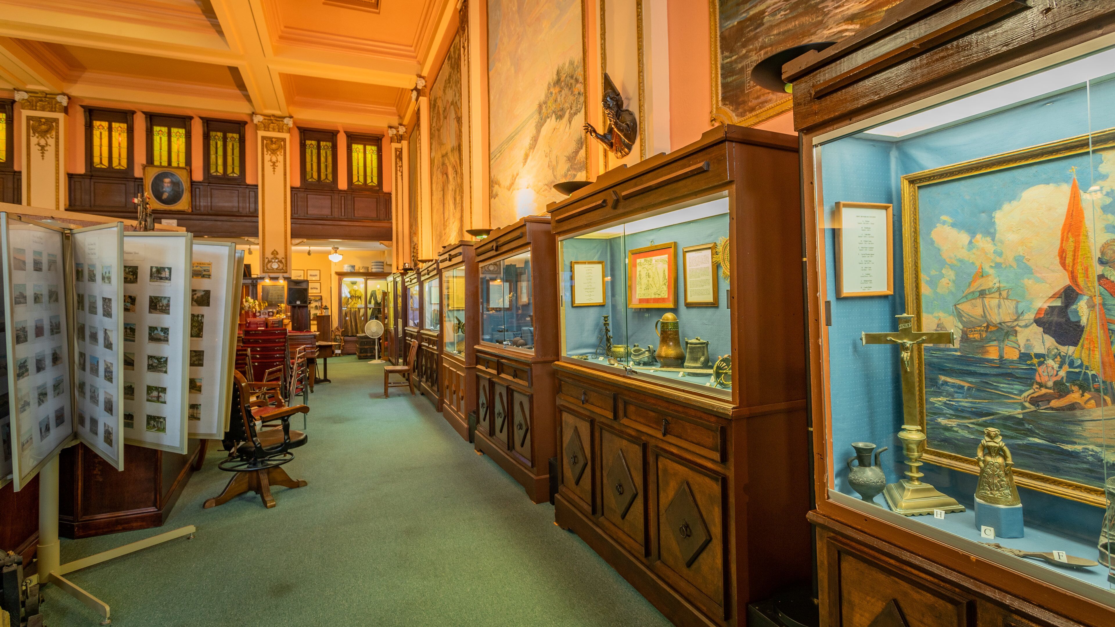 Halifax Historical Museum which includes interior views
