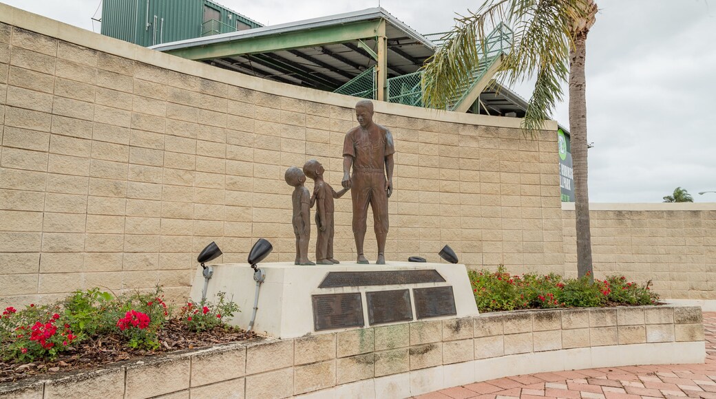 Jackie Robinson Ballpark and Statue which includes a statue or sculpture