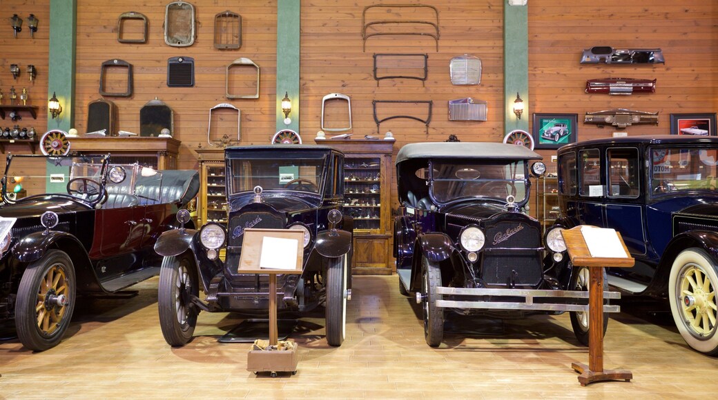 Fort Lauderdale Antique Car Museum featuring heritage elements and interior views