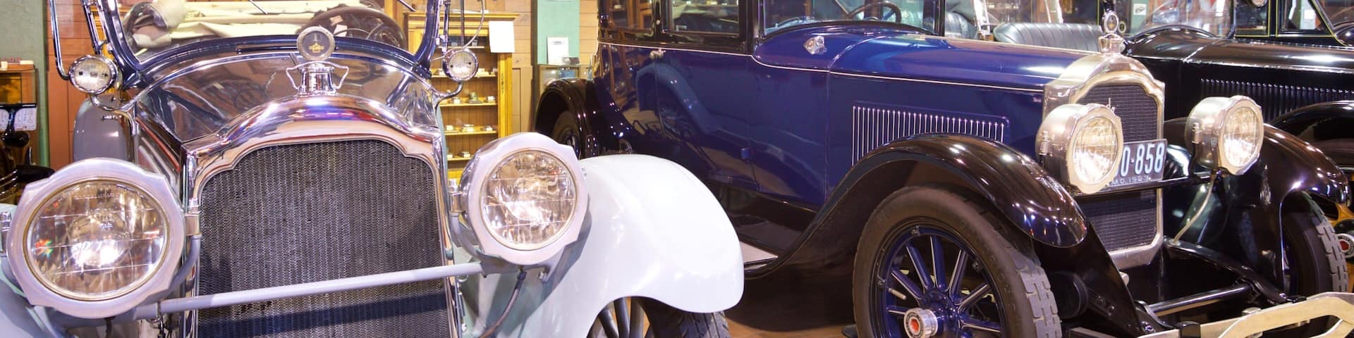 Fort Lauderdale Antique Car Museum showing interior views and heritage elements