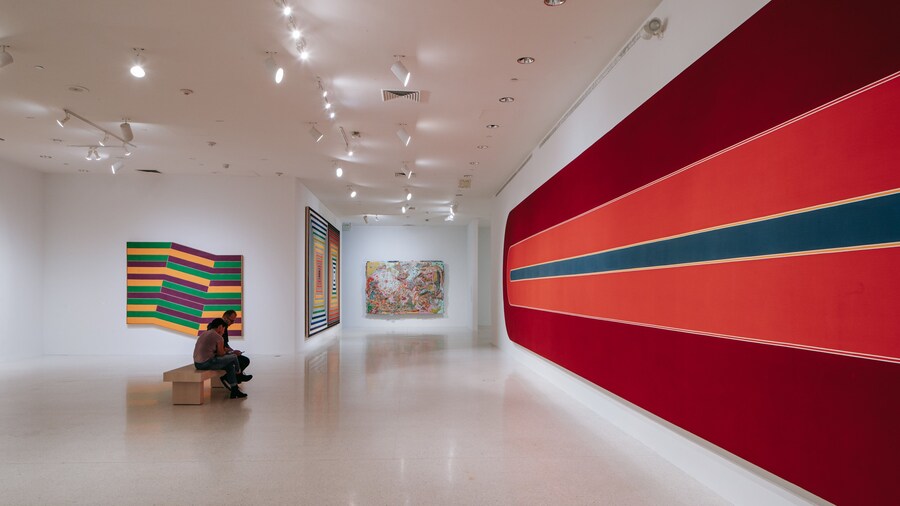 NSU Art Museum Fort Lauderdale which includes art and interior views