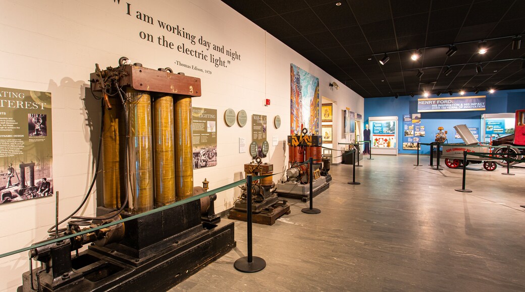 Edison and Ford Winter Estates featuring heritage elements and interior views