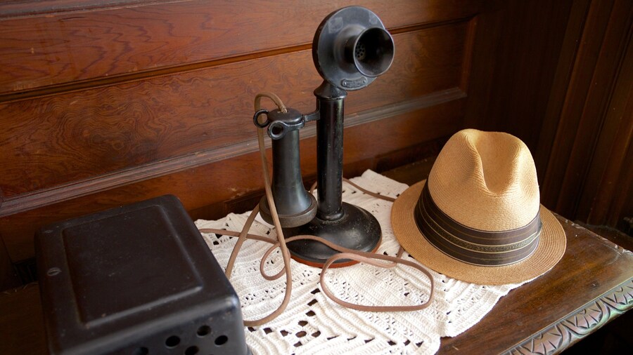 Burroughs Home featuring a house and interior views