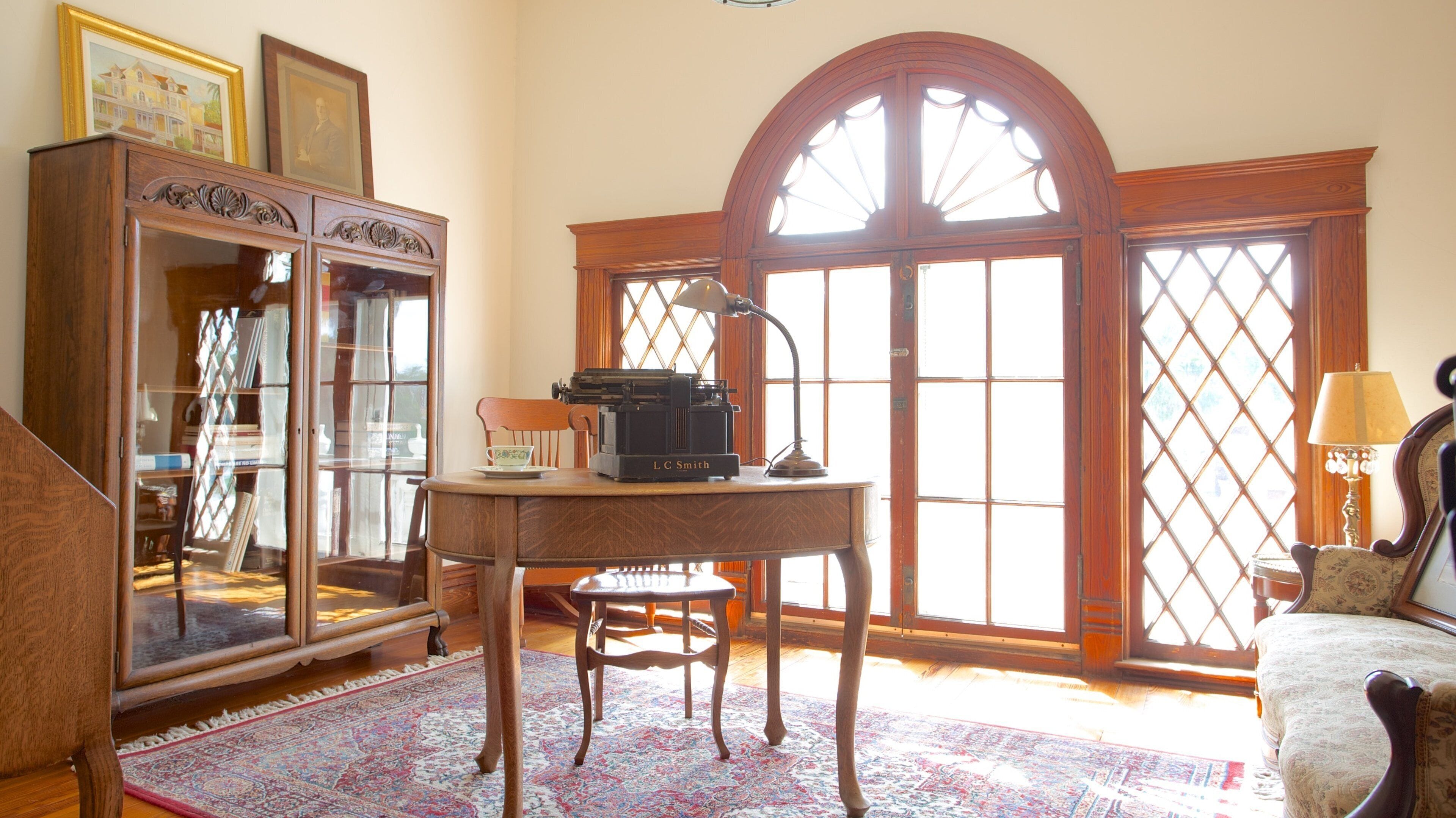 Burroughs Home featuring a house and interior views