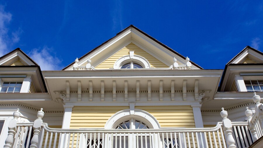 Burroughs Home showing a house
