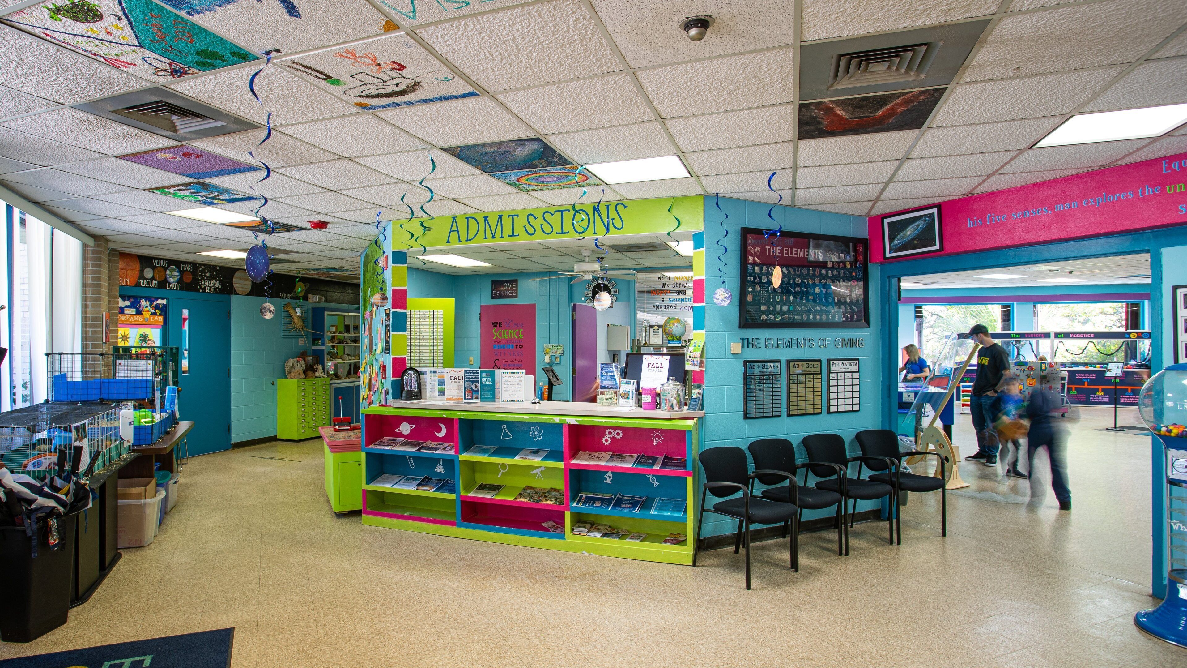 Emerald Coast Science Center showing interior views