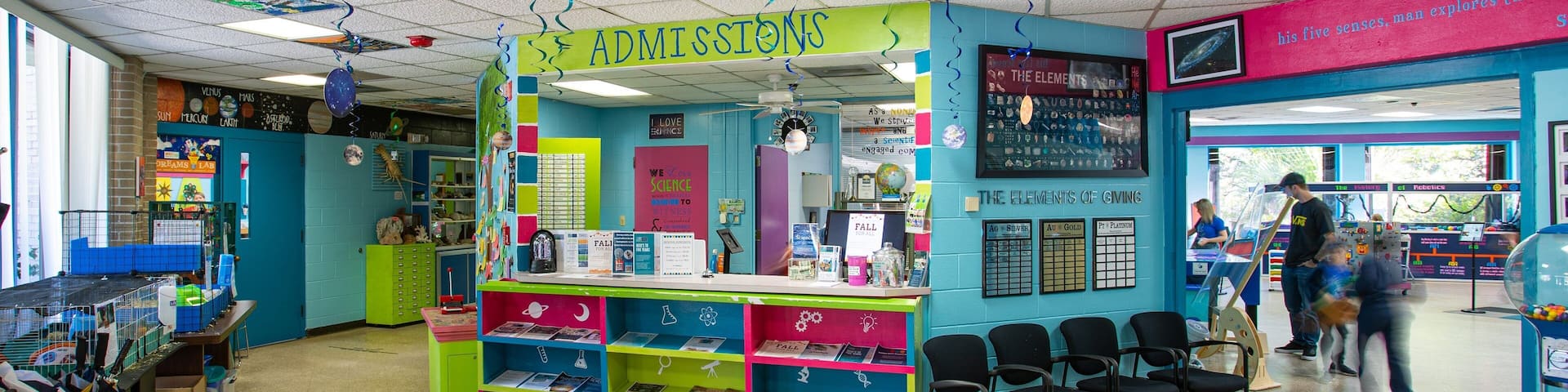 Emerald Coast Science Center showing interior views