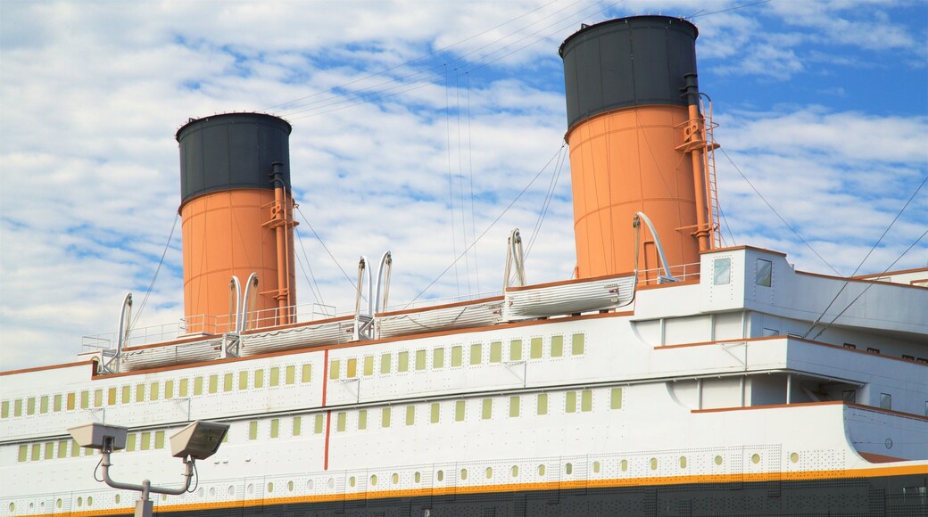Titanic Museum showing heritage elements