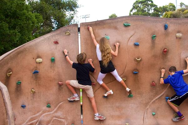 Dennis the Menace Park which includes a playground as well as children