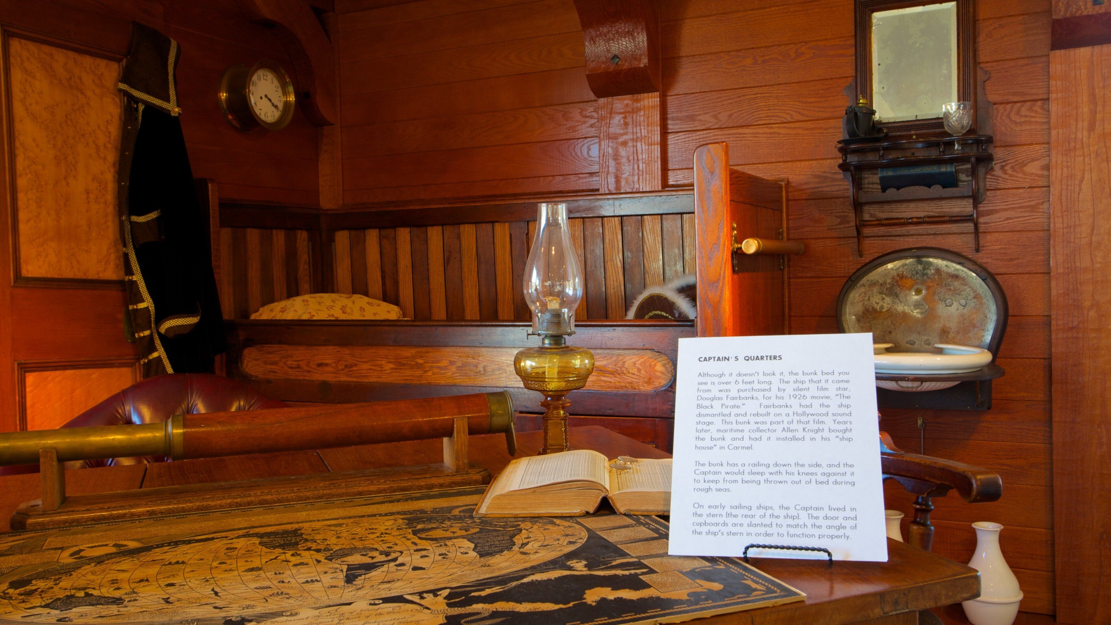 Maritimt museum fasiliteter samt innendørs