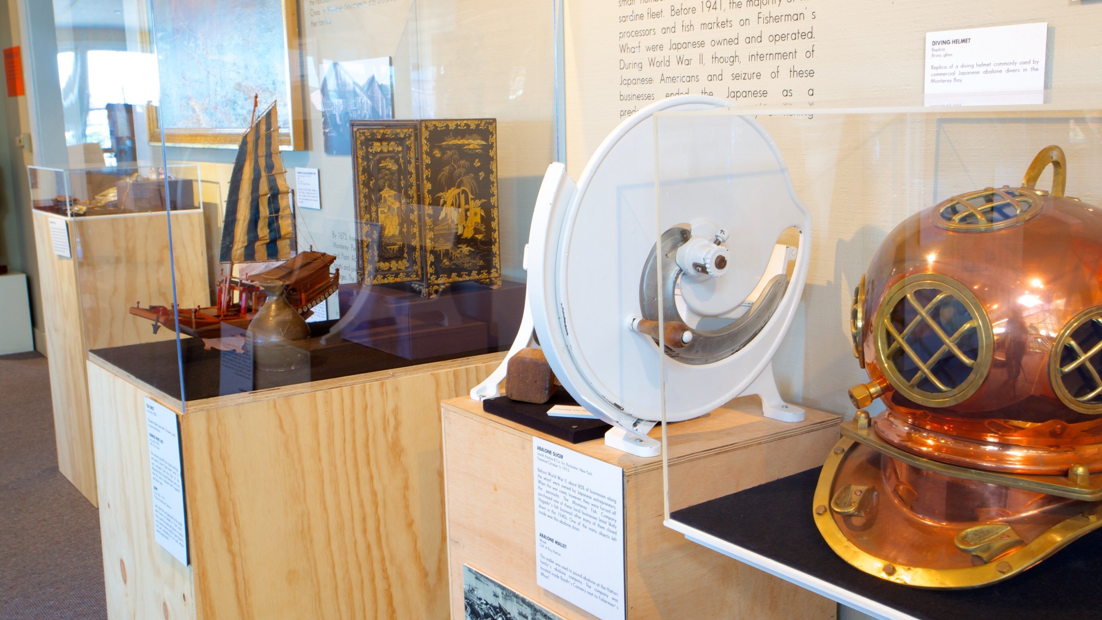 Maritimt museum som inkluderer innendørs