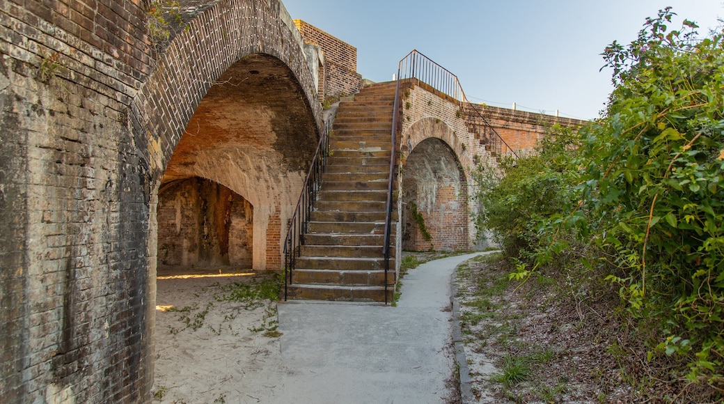 Fort Pickens showing heritage elements