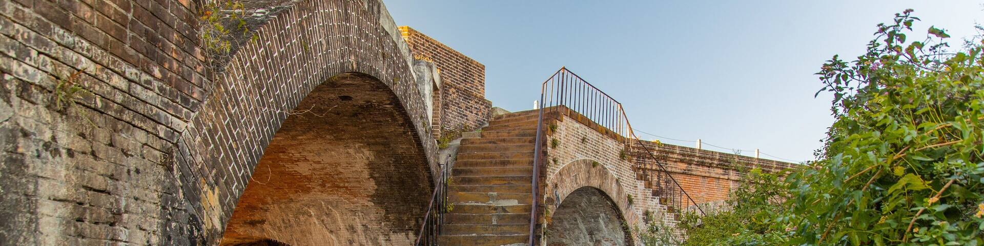 Fort Pickens showing heritage elements