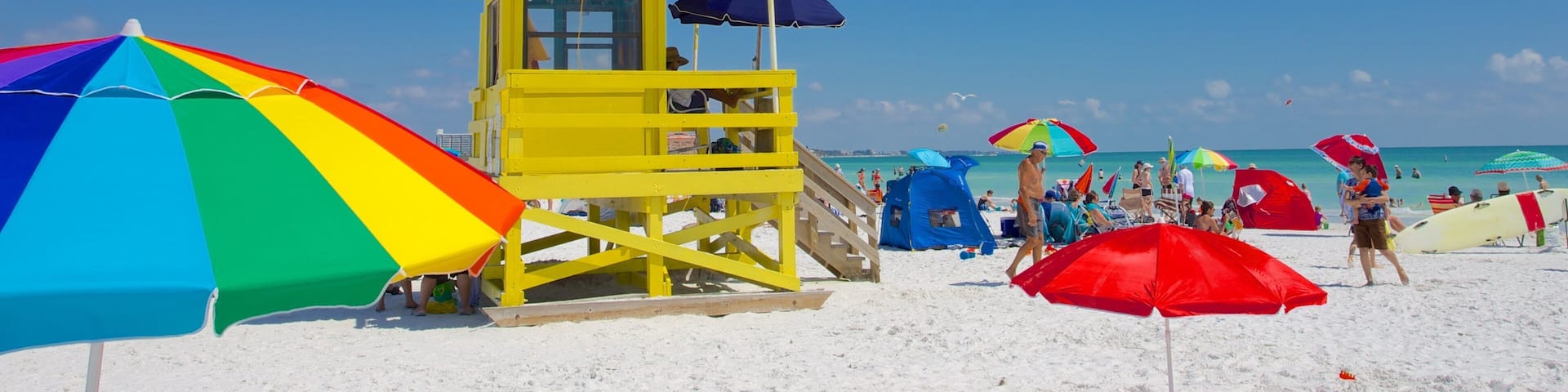 Siesta Key Beach which includes a sandy beach