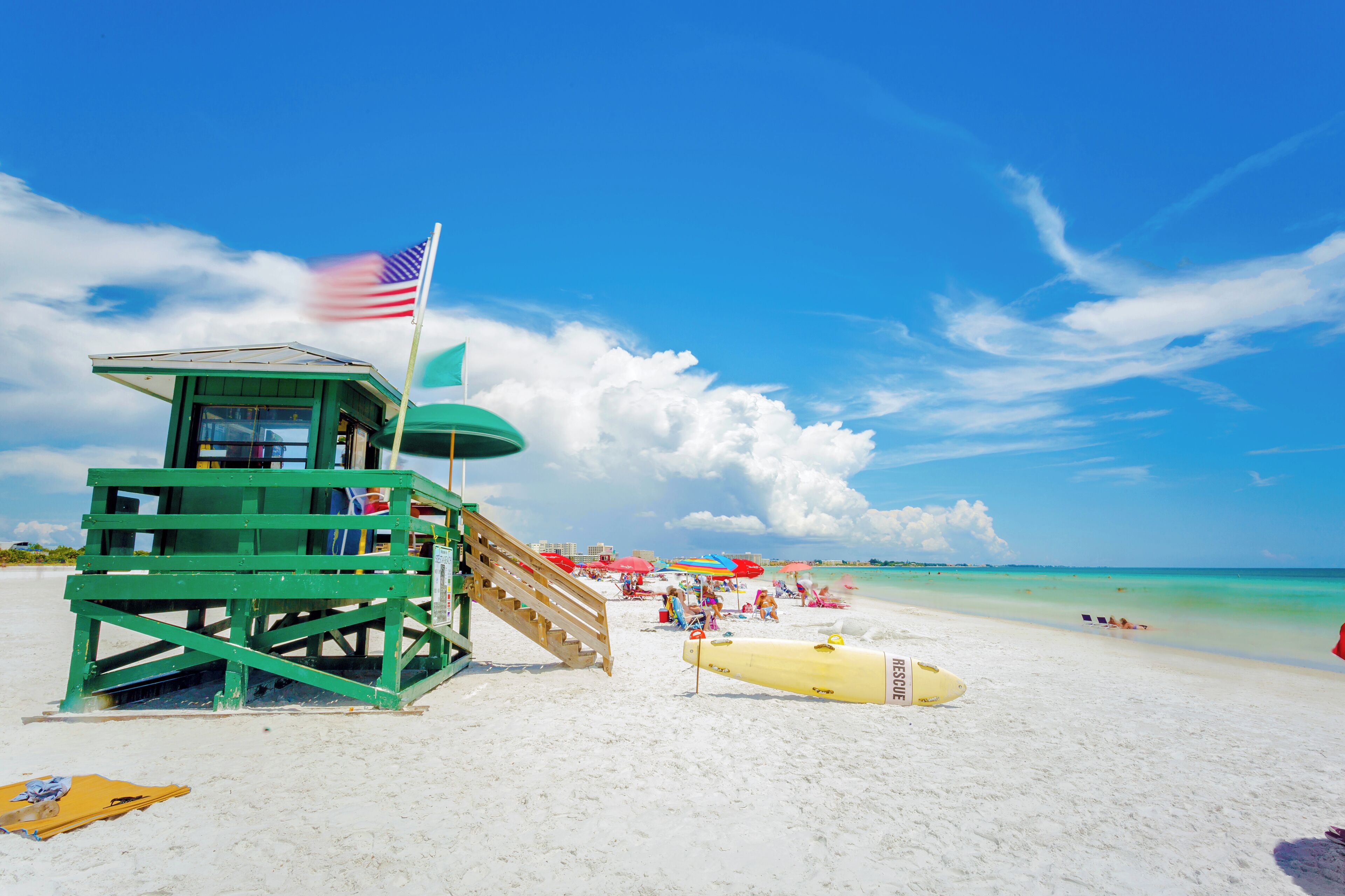 Siesta Key beach at Sarasota, Florida, USA