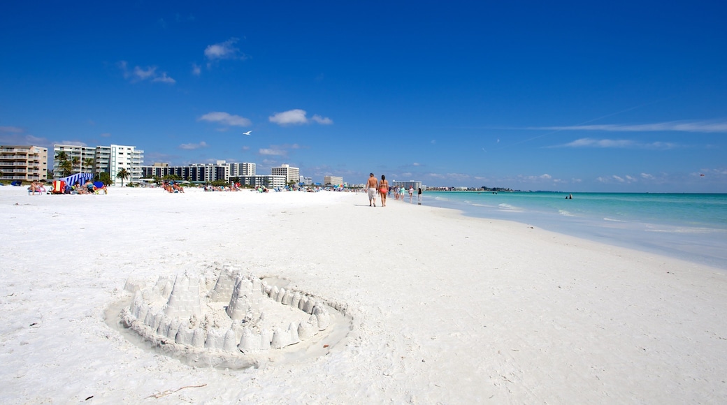 Siesta Key Beach showing a beach