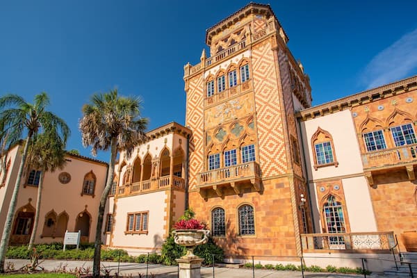 Ca’ d’Zan showing heritage architecture