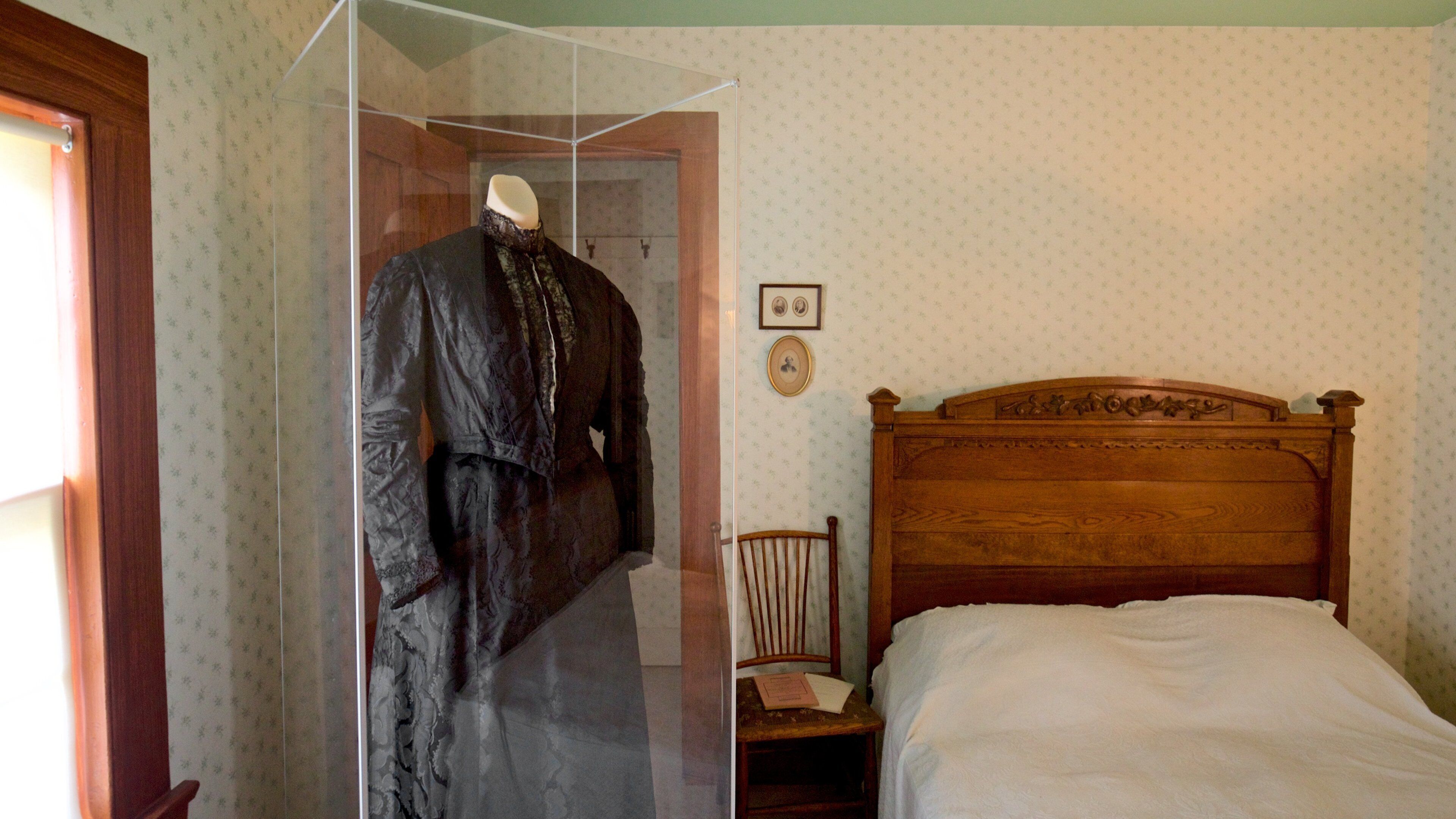 Susan B. Anthony House que inclui vistas internas, elementos de patrimônio e uma casa