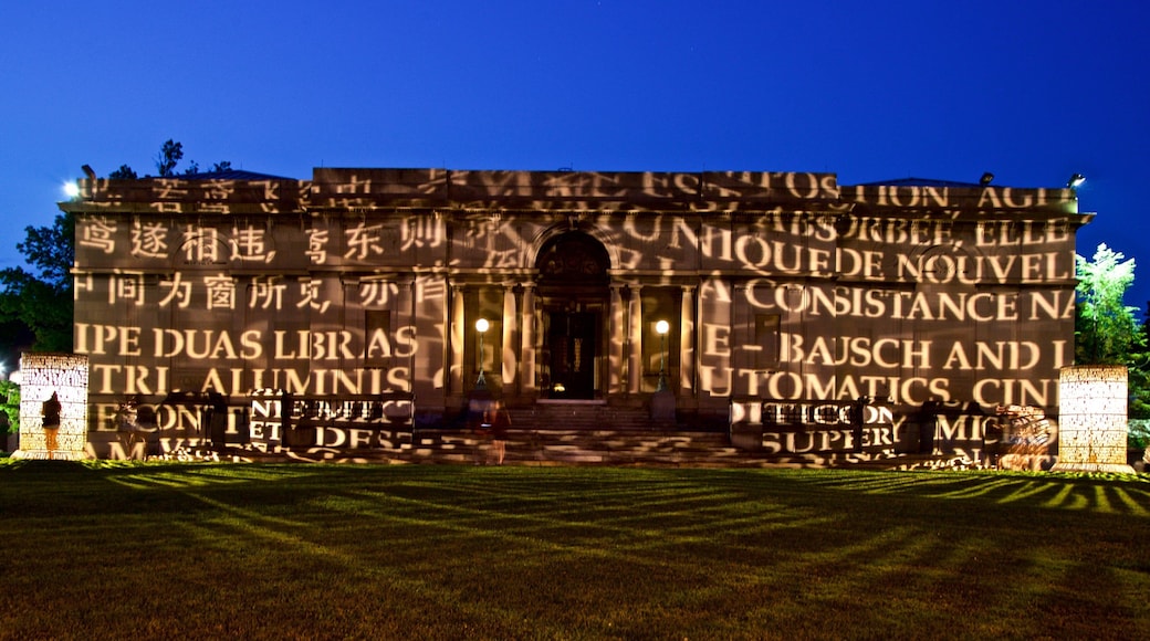 Memorial Art Gallery featuring night scenes