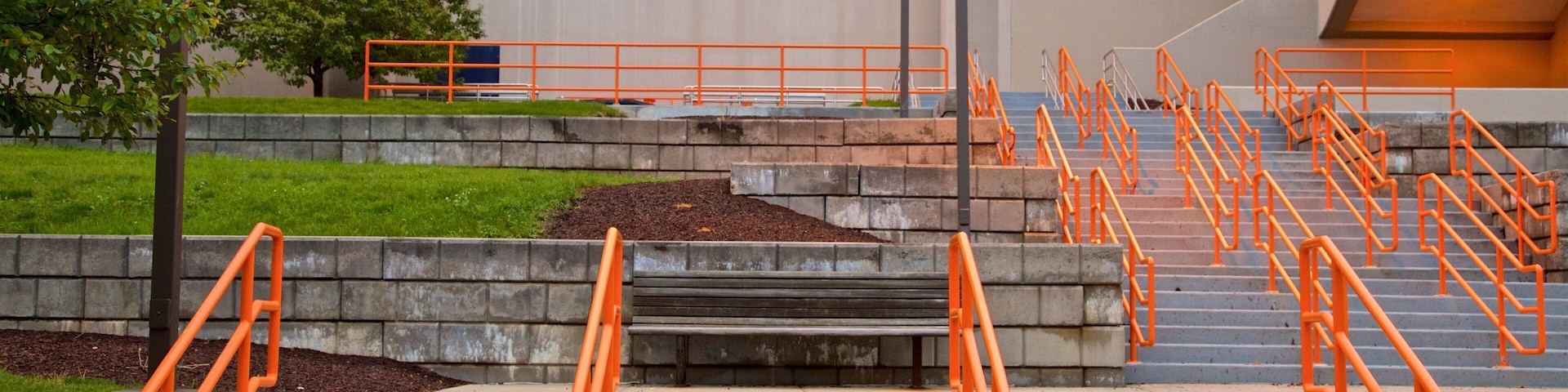 Carrier Dome featuring signage