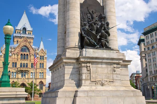 Clinton Square qui includes ville et patrimoine architectural