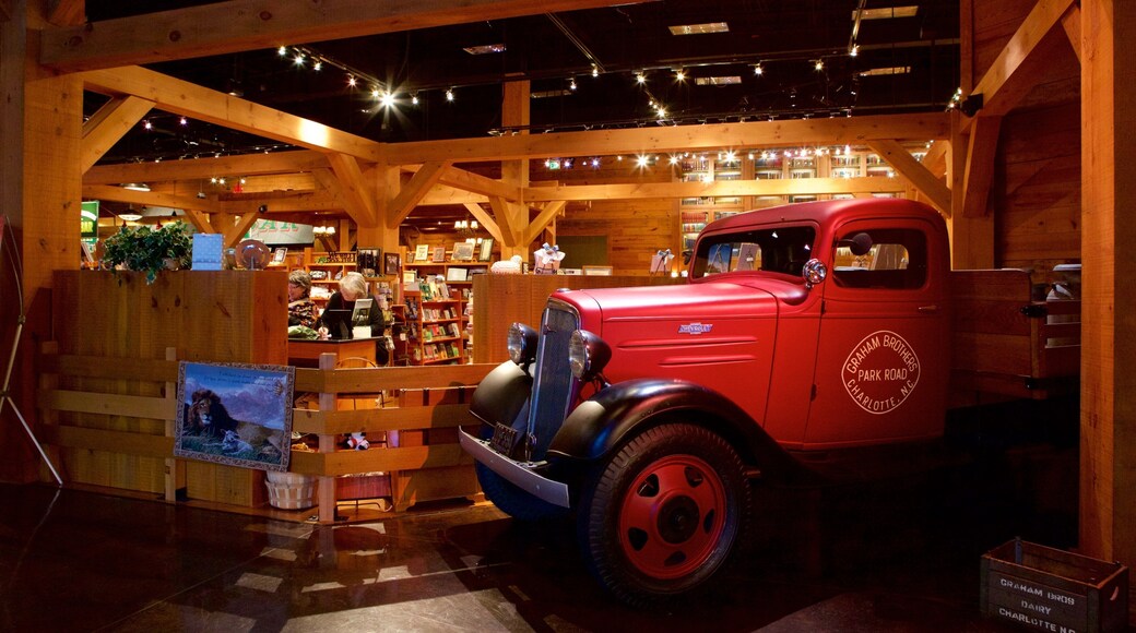 Billy Graham Library og byder på kulturarvsgenstande og interiør