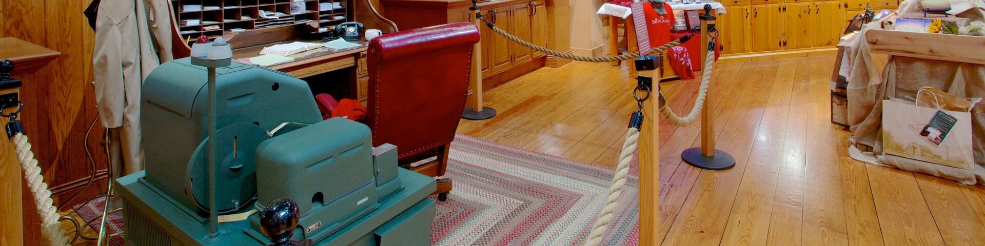 Billy Graham Library featuring interior views