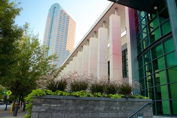 Charlotte Convention Center og byder på moderne arkitektur