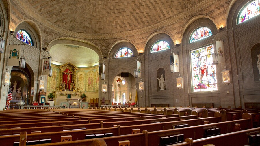 Basilica of Saint Lawrence which includes religious elements, heritage elements and heritage architecture
