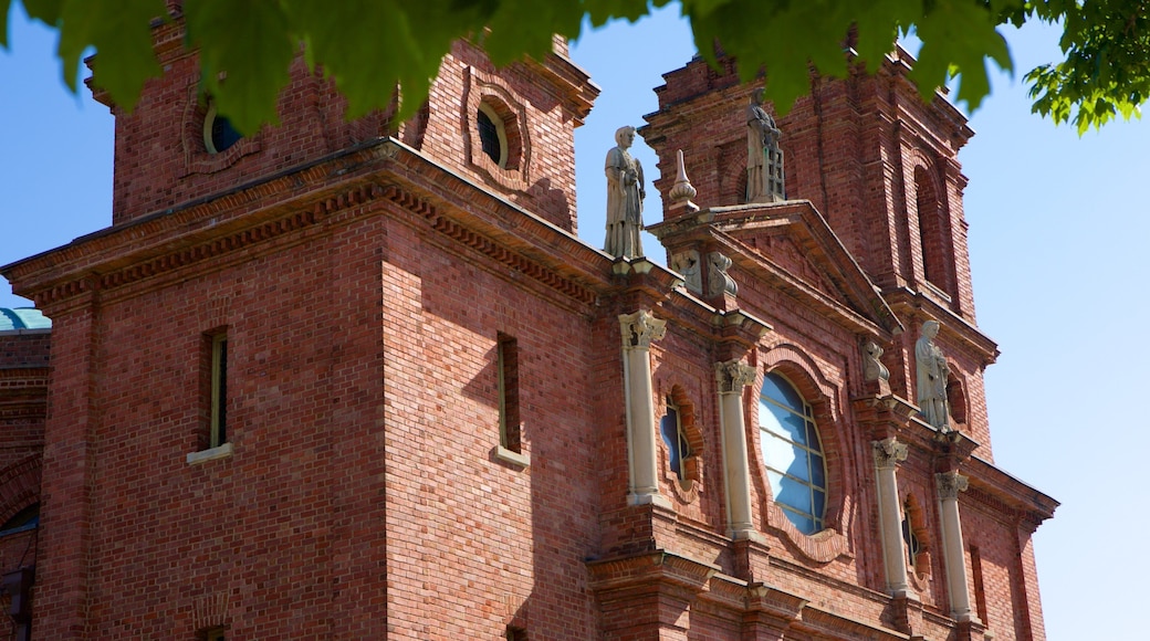 St. Lawrence-basilikaen fasiliteter samt historisk arkitektur, kulturarv og kirke eller katedral