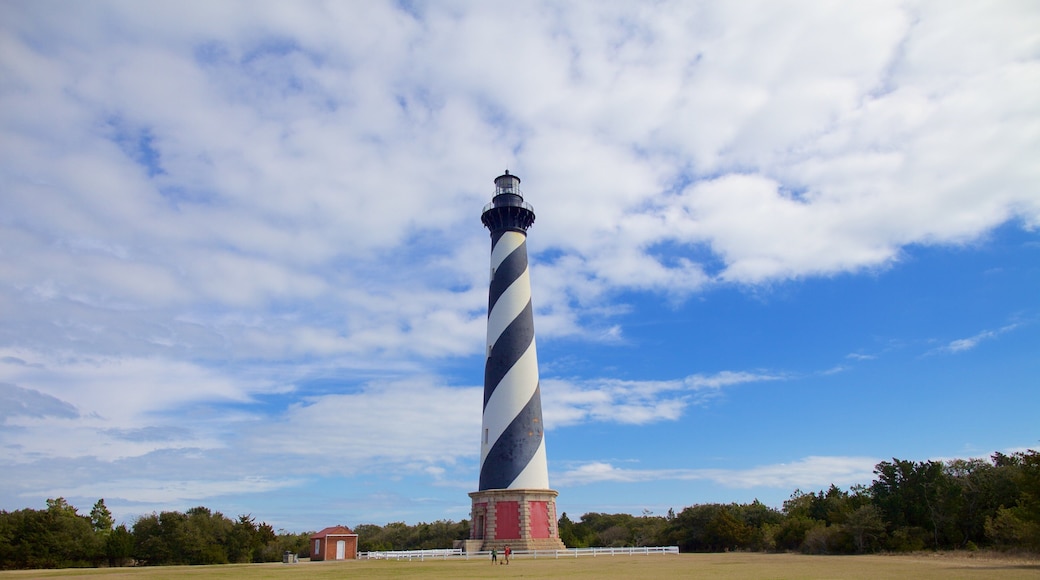 Cape Hatteras Lighthouse featuring a lighthouse
