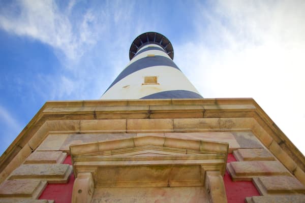 Cape Hatteras Lighthouse showing a lighthouse
