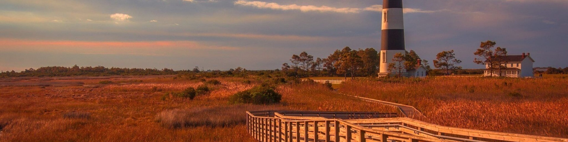Great lighthouse on the Outer Banks.