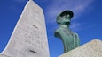 Wright Brothers National Memorial which includes a statue or sculpture