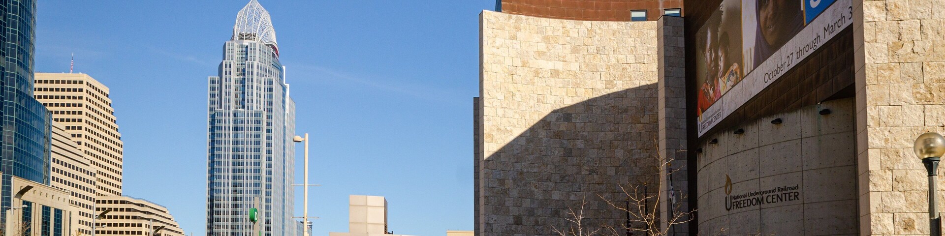 National Underground Railroad Freedom Center which includes a city